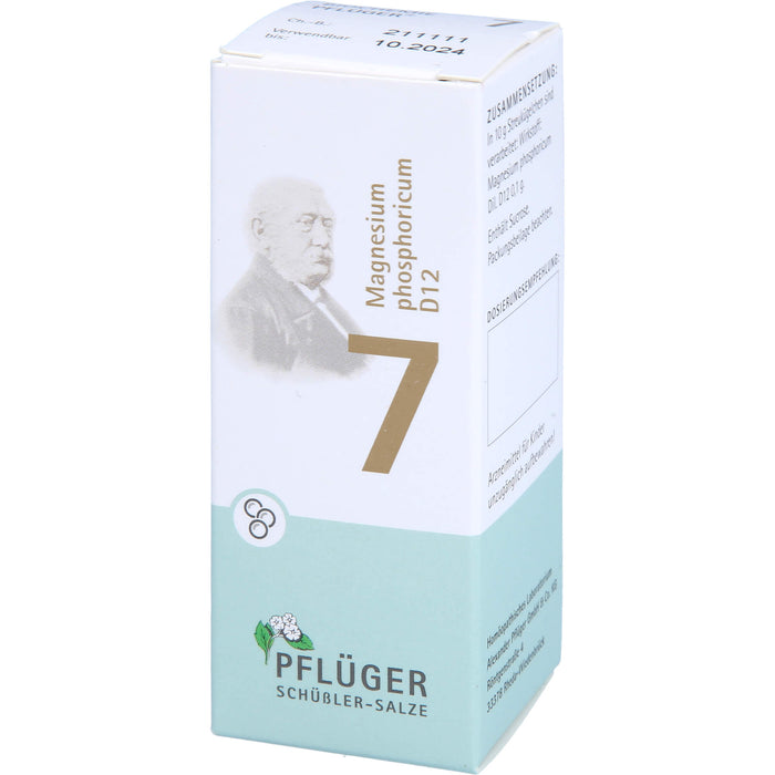 Pflüger Biochemie Nr.7 Magnesium phosphoricum D12 Globuli, 15 g Globules