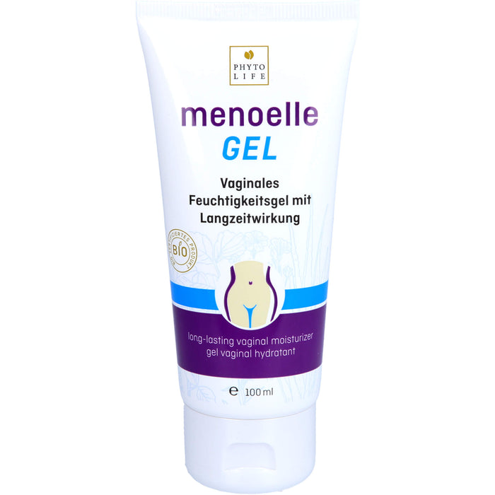 Menoelle Gel vaginales Feuchtigkeitsgel mit Langzeitwirkung, 100 ml Gel