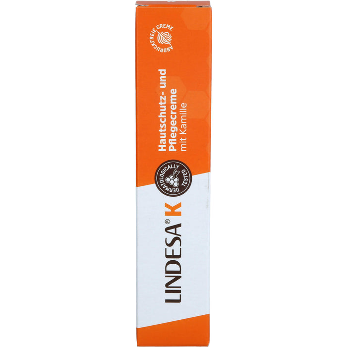 LINDESA K Hautschutz und Pflegecreme mit Kamille, 50 ml Creme
