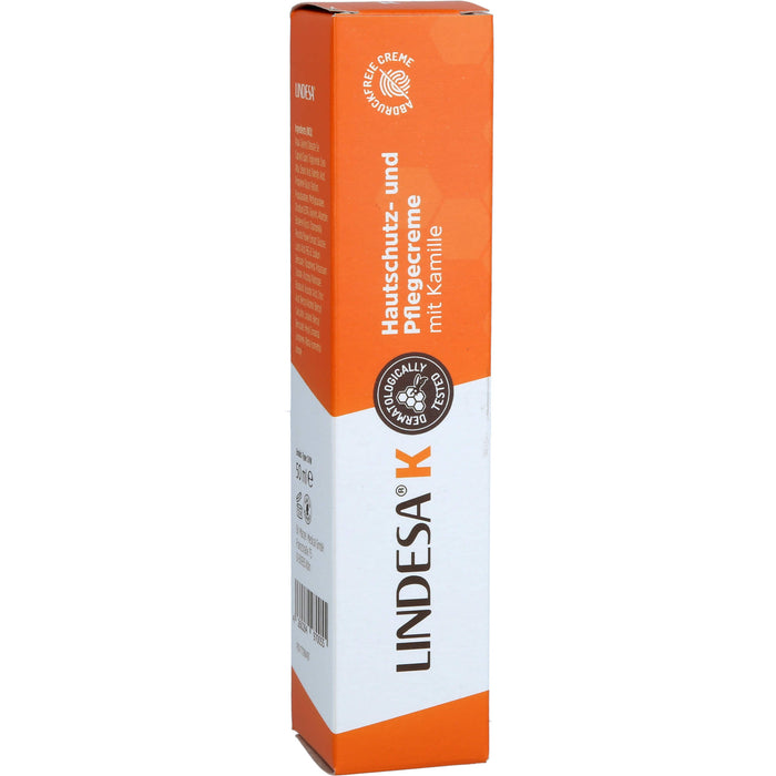 LINDESA K Hautschutz und Pflegecreme mit Kamille, 50 ml Cream