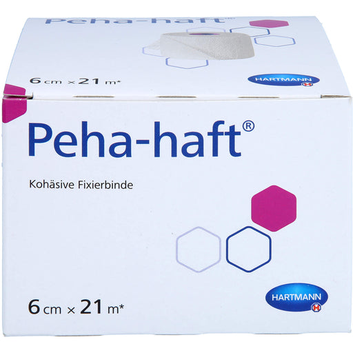 Peha-haft Fixierbinde latexfrei 6cm x 21m, 1 St BIN