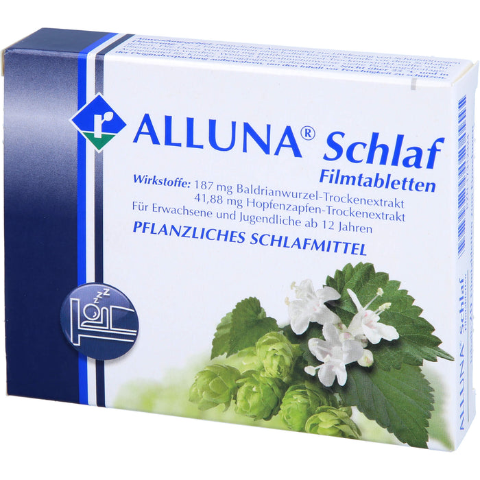 ALLUNA Schlaf Filmtabletten, 20 St. Tabletten