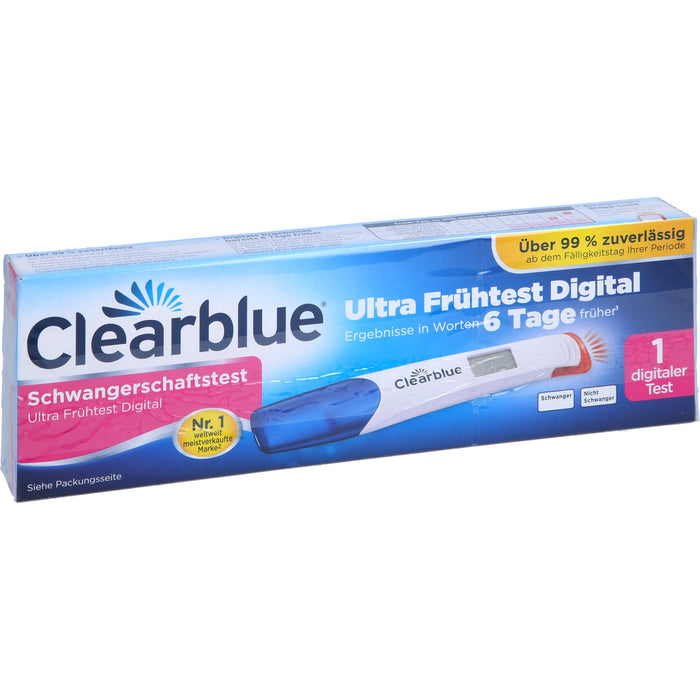 Clearblue Schwangerschaftstest Ultra Frühtest Dig, 1 pcs. Test