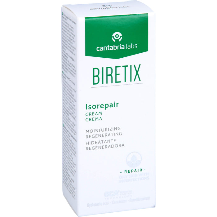 BIRETIX Isorepair Creme begleitende Pflege bei Isotretinoinbehandlung, 50 ml Creme
