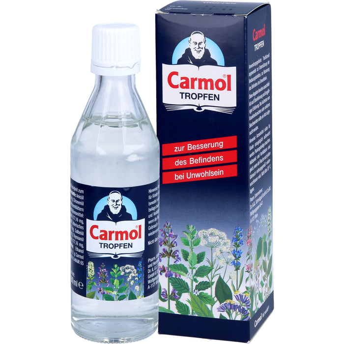 Carmol Tropfen zur Besserung des Befindens bei Unwohlsein, 80 ml Solution