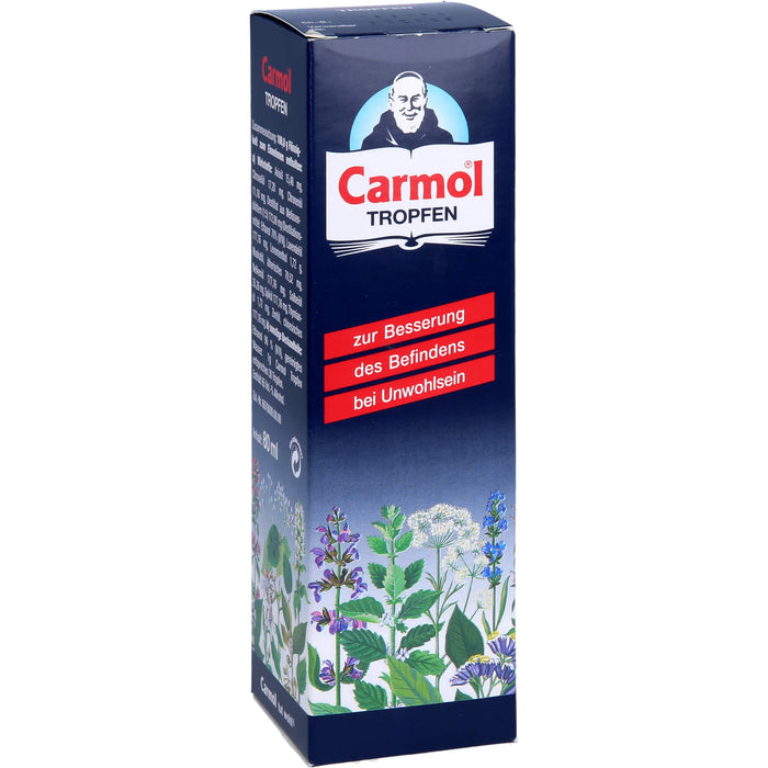 Carmol Tropfen zur Besserung des Befindens bei Unwohlsein, 80 ml Solution