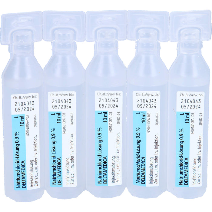 Deltamedica Natriumchlorid-Lösung 0,9 % Injektionslösung, 200 ml Solution