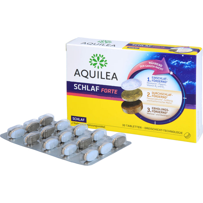 AQUILEA Schlaf forte Tabletten, 30 pc Tablettes