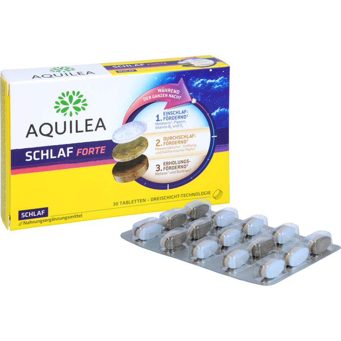 AQUILEA Schlaf forte Tabletten, 30 pc Tablettes