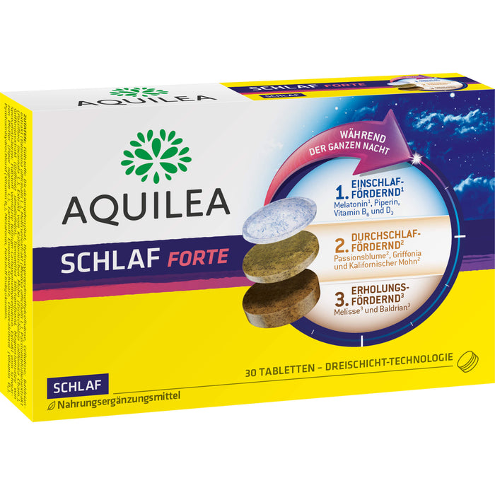 AQUILEA Schlaf forte Tabletten, 30 St. Tabletten