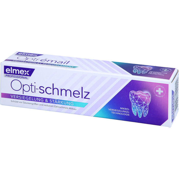 Elmex Opti-schmelz professional Zahnpasta Versiegelung und Stärkung, 75 ml Dentifrice