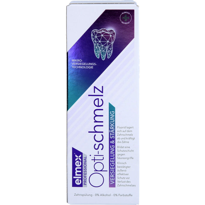 Elmex Opti-Schmelz Professional Zahnspülung, 400 ml Creme