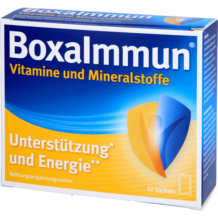Boxaimmun Vitam+mineralst, 12X6 g GSE