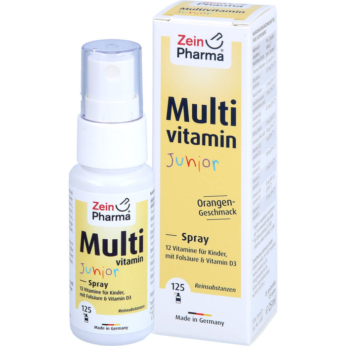 ZeinPharma Multivitamin Junior Spray mit Orangengeschmack, 25 ml Solution