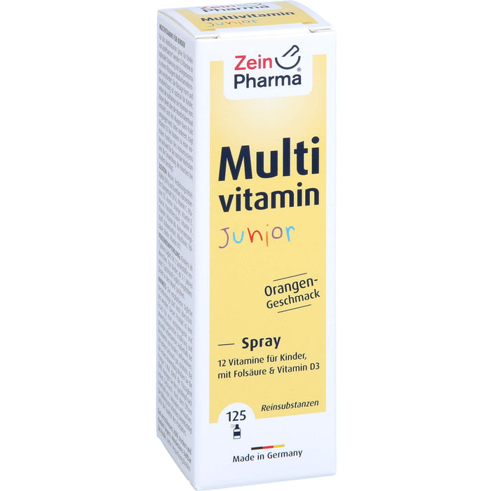 ZeinPharma Multivitamin Junior Spray mit Orangengeschmack, 25 ml Solution