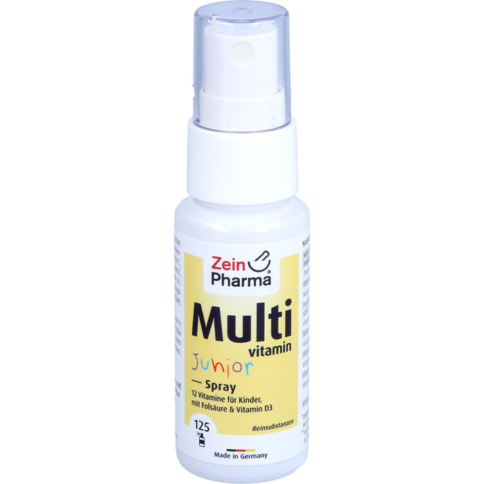 ZeinPharma Multivitamin Junior Spray mit Orangengeschmack, 25 ml Solution