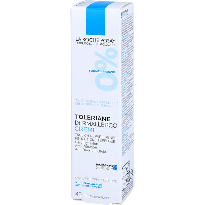 La Roche-Posay Toleriane Dermallergo täglich reparierende Feuchtigkeitscreme, 40 ml Creme