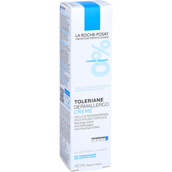 La Roche-Posay Toleriane Dermallergo täglich reparierende Feuchtigkeitscreme, 40 ml Creme
