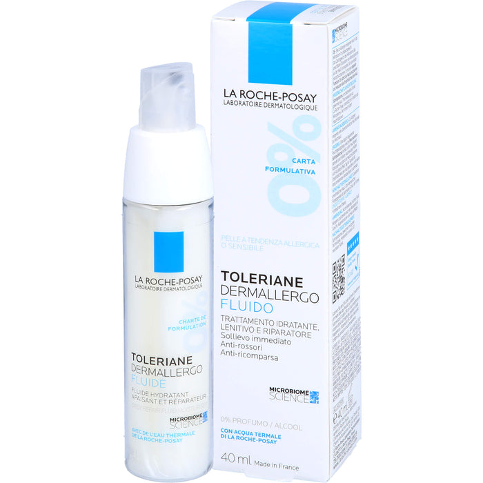 La Roche-Posay Toleraine Dermallergo Fluid täglich reparierendes Feuchtigkeitsfluid, 40 ml Creme
