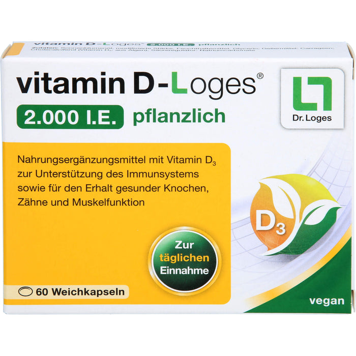 Vitamin D-loges 2000ie Pfl, 60 St WKA