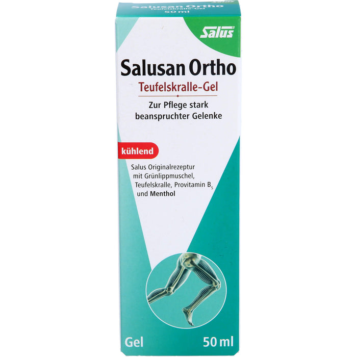 Salus Salusan Ortho Teufelskralle Gel zur Pflege stark beanspruchter Gelenke, 50 ml Gel