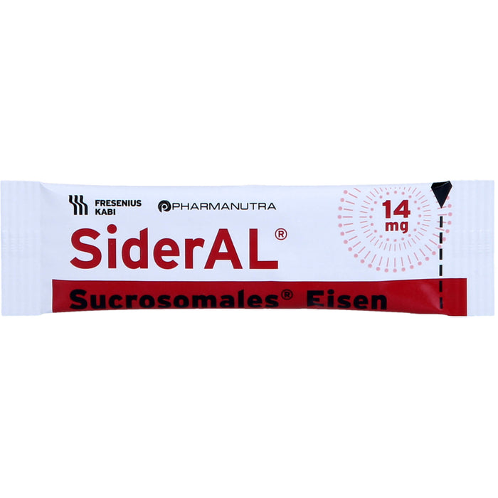 SiderAL Eisen 14mg Cola Sachets, 30 pcs. Sachets