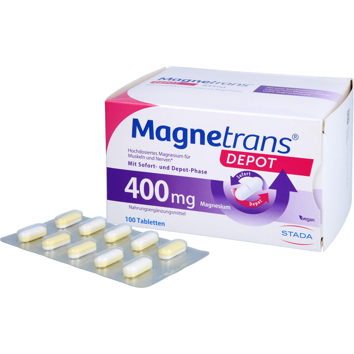 STADA Magnetrans Depot 400 mg Tabletten, 100 pcs. 