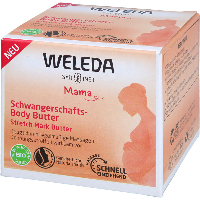 WELEDA Mama Schwangerschafts-Body Butter, 150 ml Crème