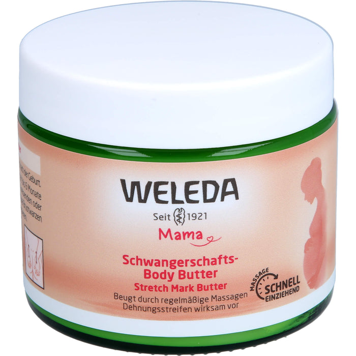 WELEDA Mama Schwangerschafts-Body Butter, 150 ml Crème