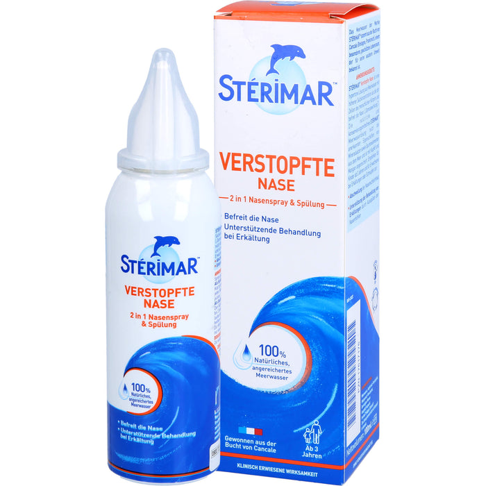 Sterimar Nasenspray Verstopfte Nase, 100 ml Solution