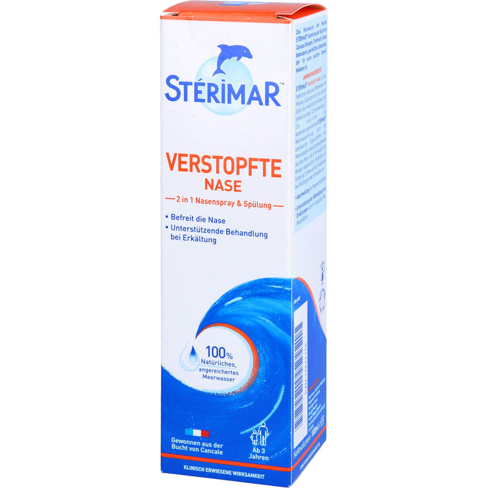 Sterimar Nasenspray Verstopfte Nase, 100 ml Solution