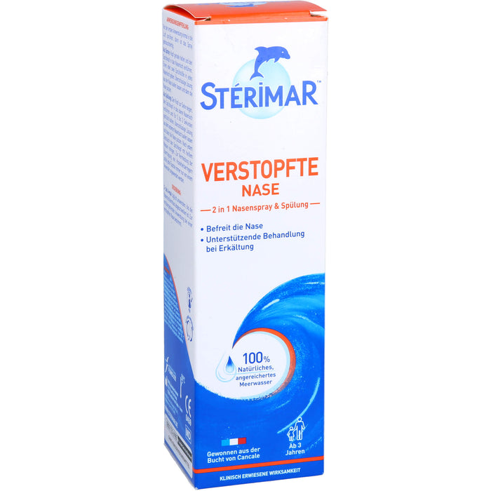 Sterimar Nasenspray Verstopfte Nase, 100 ml Solution