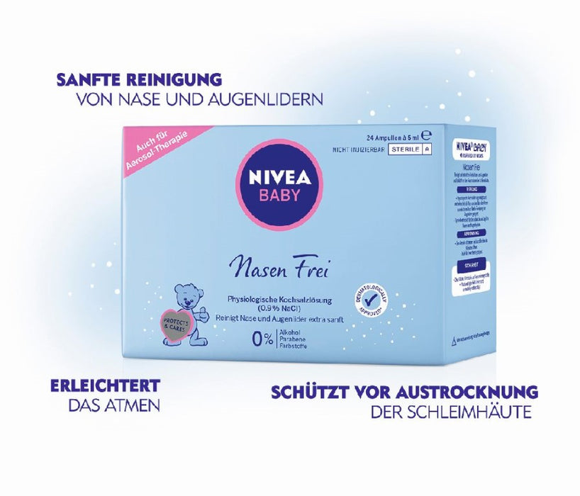 NIVEA BABY NASEN FREI, 120 ml Lösung