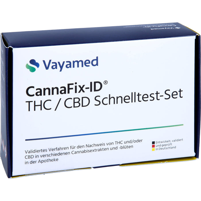Cannafix-ID THC/CBD Schnelltest-Set Vayamed, 1 St TES