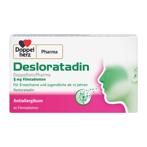 Desloratadin DoppelherzPharma 5 mg, 20 St. Tabletten
