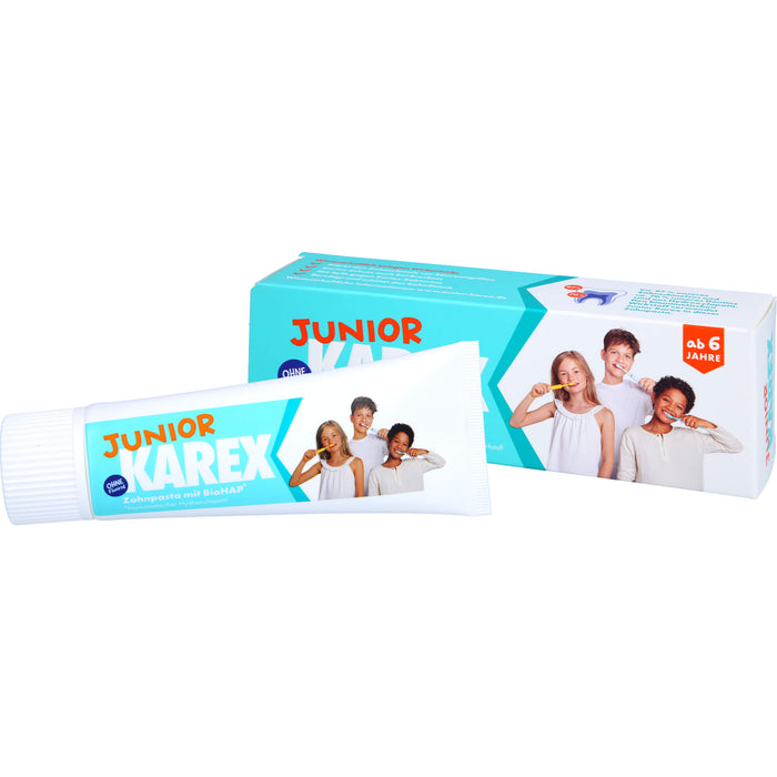 KAREX Junior Zahnpasta ab 6 Jahren, 65 ml Crème