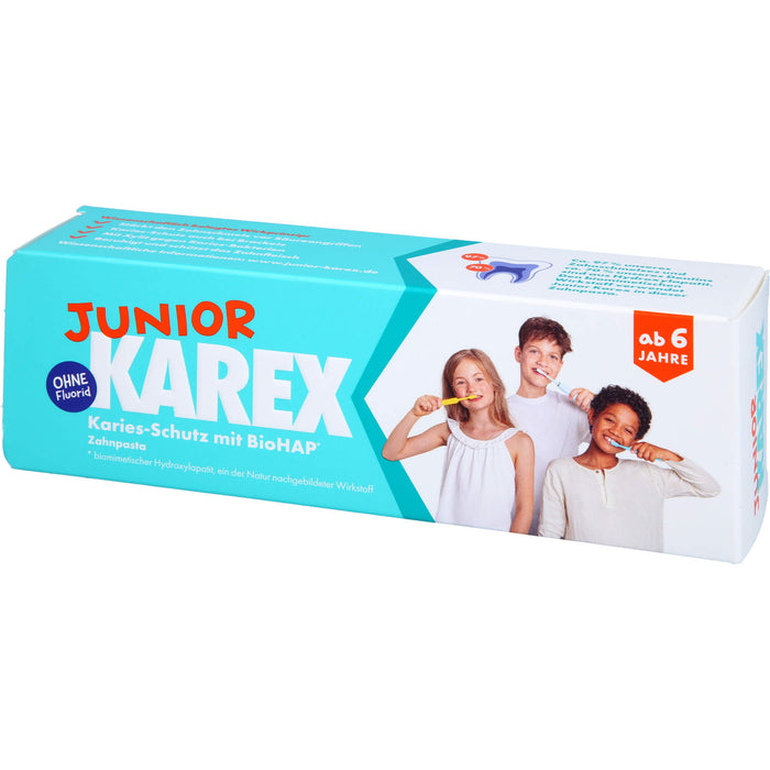 KAREX Junior Zahnpasta ab 6 Jahren, 65 ml Crème