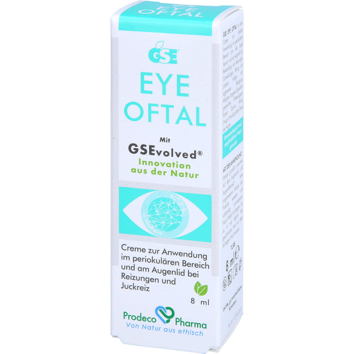 GSE Eye Oftal Creme bei Reizungen und Juckreiz am Augenlid, 8 ml Cream