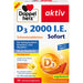 Doppelherz aktiv D3 2000 I.E. Sofort Schmelztabletten für Immunsystem, Knochen und Muskeln mit  Zitronengeschmack, 30 St. Tabletten