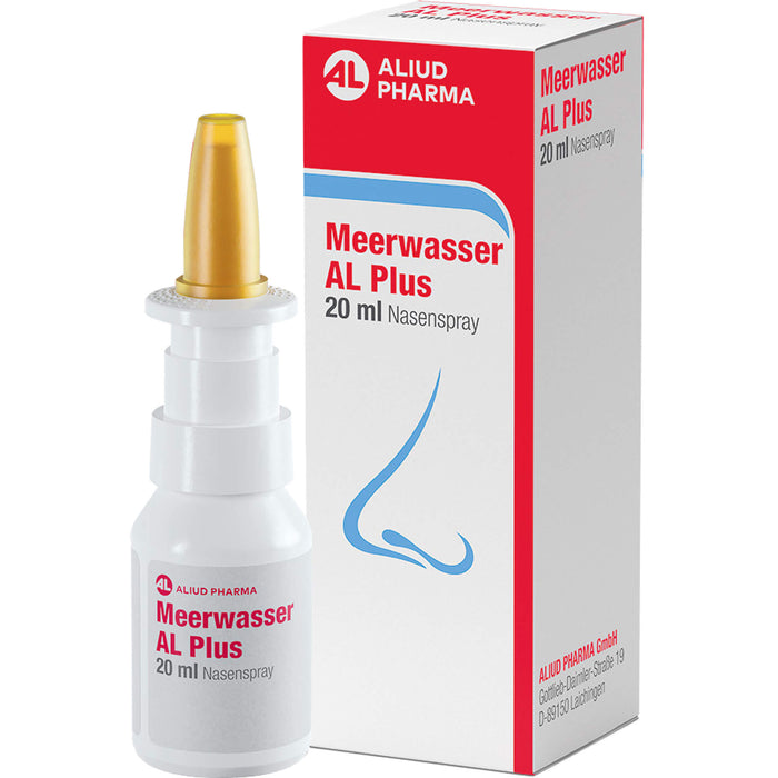 Meerwasser AL Plus Nasenspray, 20 ml Solution