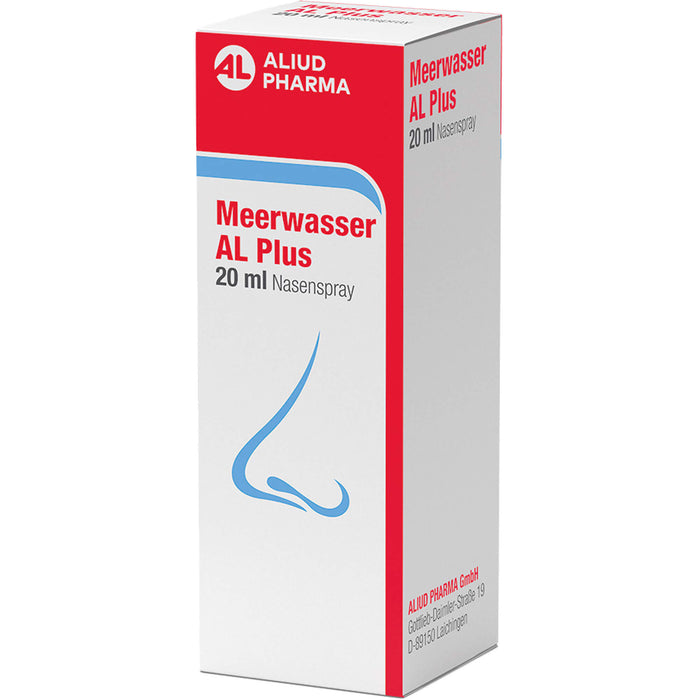 Meerwasser AL Plus Nasenspray, 20 ml Solution