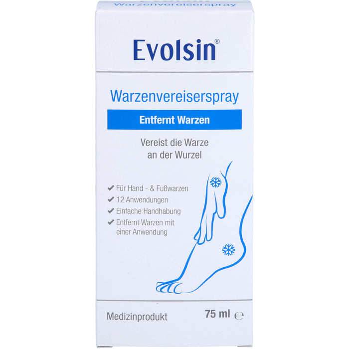 Evolsin Warzenvereiserspra, 75 ml SPR
