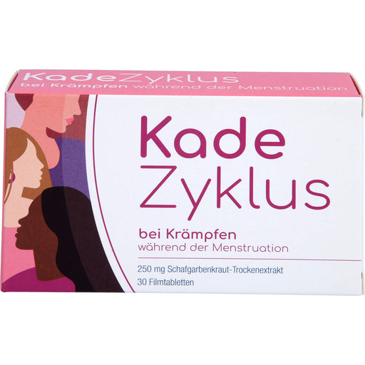 KadeZyklus bei Krämpfen während der Menstruation Filmtabletten, 30 St. Tabletten