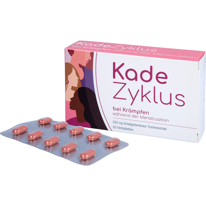 KadeZyklus bei Krämpfen während der Menstruation Filmtabletten, 30 pcs. Tablets