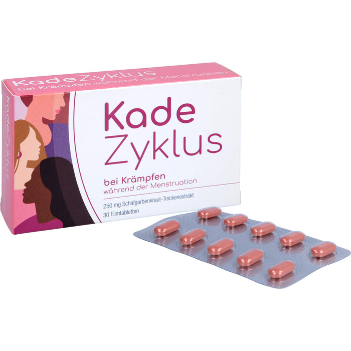 KadeZyklus bei Krämpfen während der Menstruation Filmtabletten, 30 pcs. Tablets