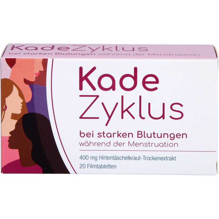 KadeZyklus bei starken Blutungen während der Menstruation 400 mg Filmtabletten, 20 St. Tabletten