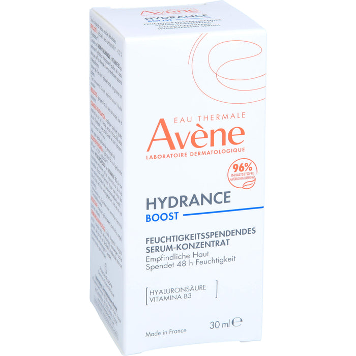 Avène Hydrance Boost feuchtigkeitsspendendes Serum für trockene Haut, 30 ml Solution