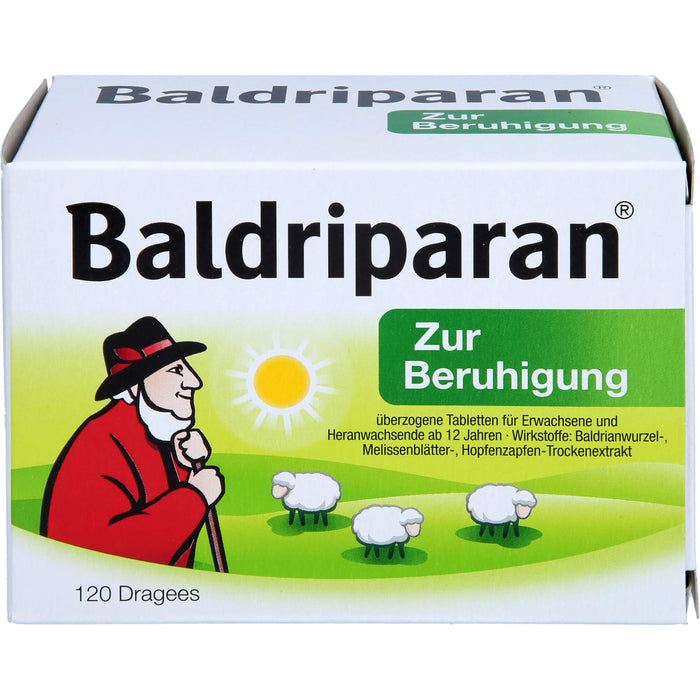 Baldriparan Dragees zur Beruhigung, 120 St. Dragees