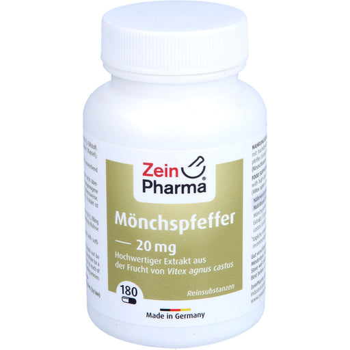 ZeinPharma Mönchspfeffer 20 mg Kapseln, 180 St. Kapseln