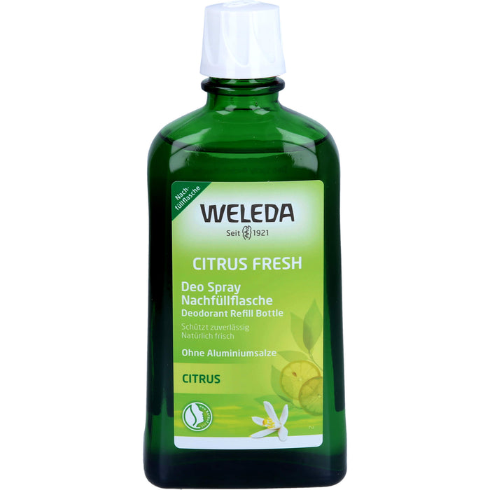WELEDA Citrus Fresh Deo Spray Nachfüllflasche, 200 ml Solution